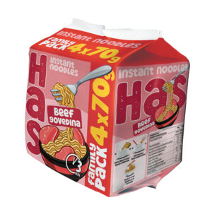 INSTANT NUDLE 4/1 GOVEDINA 4x70GR HAS