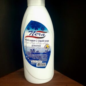 SAPUN TEČNI SENSITIVE PLAVI 1L NERA